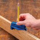 1x Blue Center Finder Scriber Woodworking Gauge Marking Tool Centerline Template