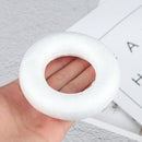 5pcs Polystyrene Styrofoam Foam ring White Craft Balls For DIY Christmas Part OZ