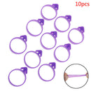 10 loaded silicone retaining ring Pastry bags Cable tie sealing ring pastry A3C