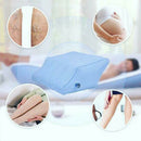 Sleeping Pain Relief Relaxation Wedge Shape Leg Pillow Pvc Inflatable Travel