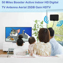 50 Miles Booster Active Indoor HD Digital TV Antenna Aerial 25DB Gain HDTV
