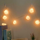 10LED Lamp String Battery Copper Wire Wedding Christmas Children Room Decor