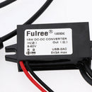 DC-DC Converter Step Down Power Module 8V-60V to 5V Dual USB Output Buck Power