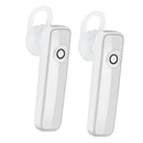 2x Bluetooth sports headphones HIFI with Microphone for Smart Phones White
