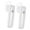 2x Bluetooth sports headphones HIFI with Microphone for Smart Phones White