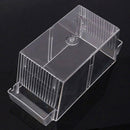 Aquarium Fish Tank Guppy Double Breeding Breeder Rearing Trap Box Hatchery Delux
