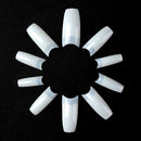 500pcs/Bag Natural Color French Nail Art Tips Manicure Artificial False Tip