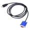 1080P Adapter Cable Mini Convert Transmission HDTV To VGA Male Support Stable HD