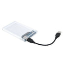 External Hard Drive Enclosure Usb 2.0 To Sata Ssd And Hdd Case Support 4Tb  B6V2
