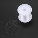 Jewelry Beading Thread 0.3mm Dia. Clear Nylon Fishing Line Spool 17 Lbs