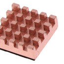 4X/set Metal Copper Heatsink Passive Cooling Pad Radiator for Raspberry Pi 4B OZ