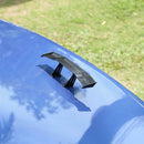 Universal Mini Spoiler Auto Car Tail Decoration Spoiler Wing Carbon Fiber