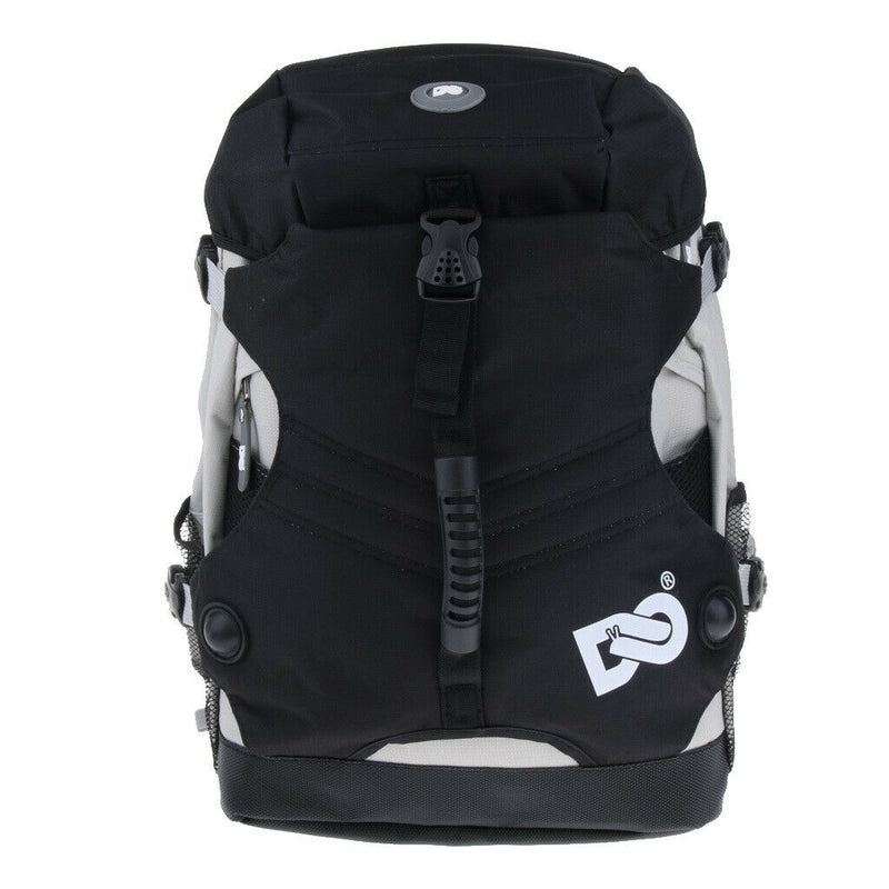 Multifunction Roller Skate Backpack Adjustable Fasten Straps Travel Bag