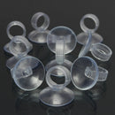 10Pcs 16mm Diameter Aquarium Fish Tank Suction Cup Tube Holder Sucker Pipe Clips