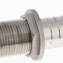 Boat Thru Hull Fitting/Drain 1 inch Hose Barb Marine 316 Stainless Steel