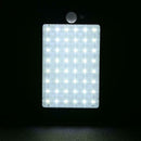 48 LED Waterproof PIR Motion Sensor Solar Light Garden Lamp w/ Pole (Black) A