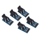 5Pcs 5.5mmx 2.1mm dc jack socket plug power supply moduleME