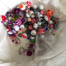 110 Pcs Acrylic Mix Eyebrow Belly Lip Tongue Bar Rings Nose Hoop Ring Body  K2J1