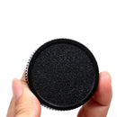 Rear LENS CAP Cover Plastic Black Case For Pentax Takumar M42 Screw