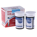 100x test paper and lancet for blood glucose monitor medical blood glucose3cA