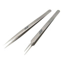 Kaisi Very Fine Tip Tweezers - Straight Tapered Extra Fine Point Profession W8R4