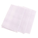3pcs Men Soft Cotton Handkerchiefs White Pocket Square Comfy Hanky Kerchief