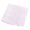 3pcs Men Soft Cotton Handkerchiefs White Pocket Square Comfy Hanky Kerchief