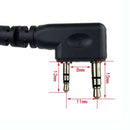 2 Pin Mini PTT Speaker MIC For BAOFENG Kenwood Walkie Talkie BAOFENG UV-5R  J2O3
