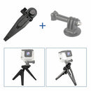 Folding Tripod Stand For Gopro Camera Cellphone Camcorder Black Portable P EFY