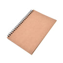 Reeves Spiral Bound Coil Sketch Book Blank Notebook Kraft Sketching Paper B Gw