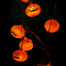 20 LED Pumpkin String Fairy Lights Lantern Party Home Props Halloween Decoration