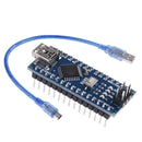 1Pc mini USB Nano V3.0 ATmega328P CH340G micro-controller board with cable S Cy
