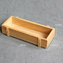 Burlywood  Garden Flower Planter Succulent Rectangle Plant Storage Case