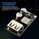 QC3.0 USB DC-DC Buck Converter Fast Charging Step Down Module Circuit Board