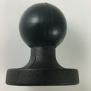 Motorcycle Bicycle Bracket Black Fork Base With 1 Inch Ball Head For Ram Mo B5B7