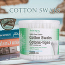 200pcs Medicare Alcohol Swabs Pads Preps Wipes Antiseptic Cleaning Makeup Tool