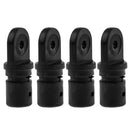 Set of 4 Bimini Top Frame Inside Eye Ends for 7/8" 22mm Tube Marine Boat Deck
