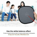 30cm 18% Gray + Pure White Balance Focus Folding Gray Card Face Double R1D9
