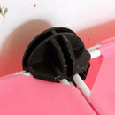 10 pcs   Black Plastic Grid Cube Organizer Connectors for wire storage cubes