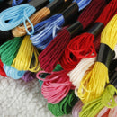 50 skeins embroidery floss embroidery 8m 6-ply Multicolor color colorful L1H3