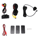 2in1 120Âº Car Reverse Parking Radar Sensor w/Rear View Backup Camera Kit DC 12ME