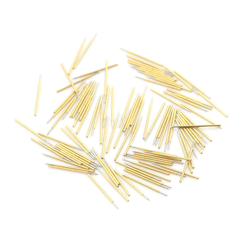 100x P50-B1 Dia 0.68mm Length 16mm 75g Spring Pressure Test Probe Pogo Pin   Z