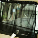 1 Pair Car UV Protection Side Window Curtain Sunshade Sunscreen Curtain -OZ