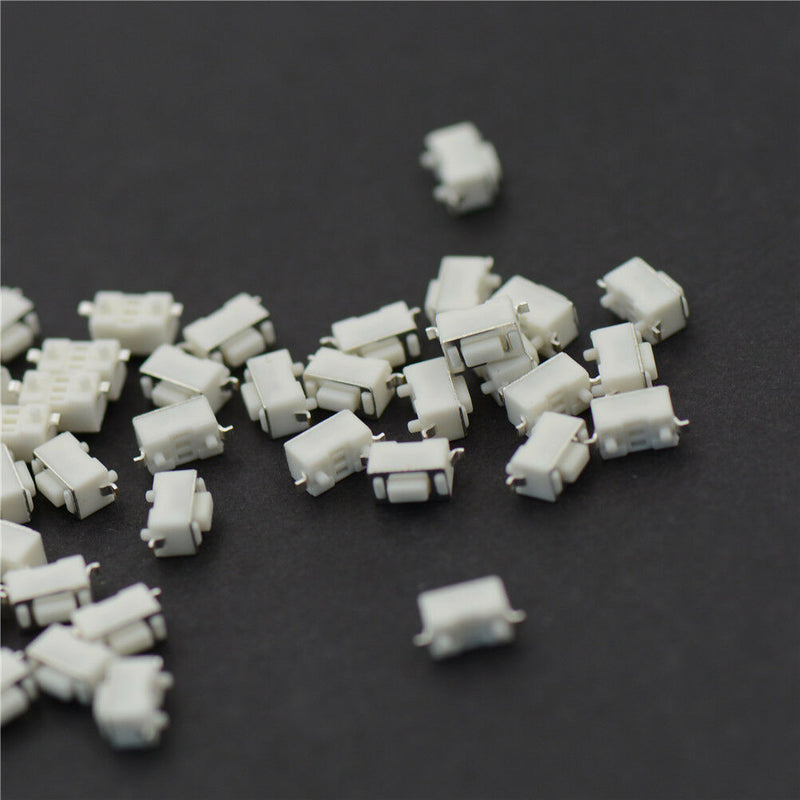 50Pcs/lot 3x6x4.3MM 2PIN Tactile Tact Push Button Micro Switch Self-reset Gn