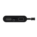 USB Type-C Hub USB 3.0 VGA Adapter Cable PD Charge Splitter for Macbook Pro