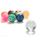 10 Pc Mixed 30mm Bounce Balls Multi-Colored Elastic Juggling Jumping Ball N3cD