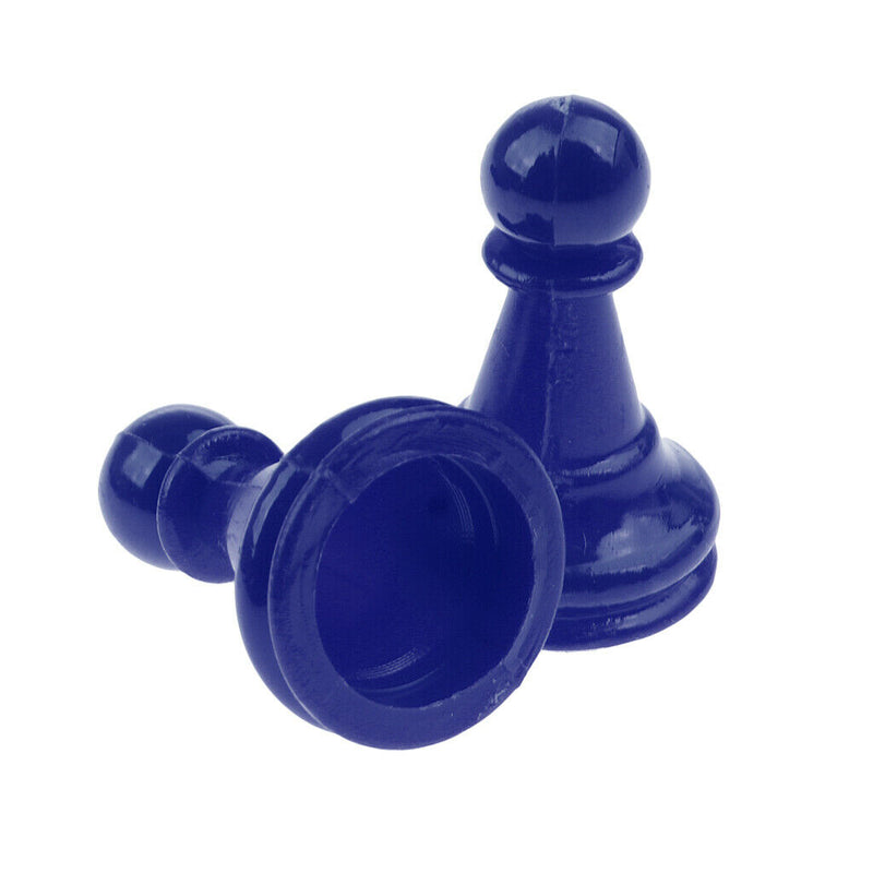 50PCS Plastic Chess Pieces International Chess Game Set Chessboard Game Pieces