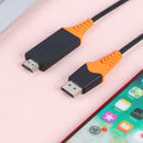 2m 4K 60Hz DP Male to HDMI 2.0 Male ABS Plug Video Audio Adapter Cable Wire