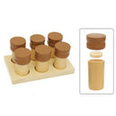 Wooden Montessori Smelling Bottles, Kids Early Teaching Aids, Toddlers Matching