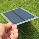 Portable Outdoor Solar Panel 2W 6V Polysilicon Silicon Solar Panel Charger